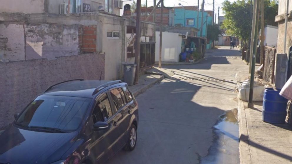 Acá, en este vecindario, se produjo la mortal agresión sufrida por Rodrigo Alejandro Rojas.