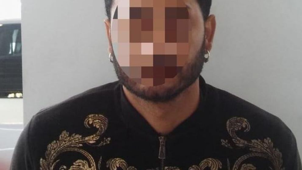 Este es el colombiano de 31 años detenido.