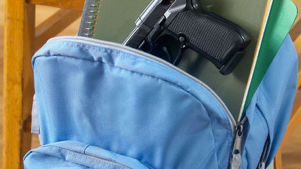 Pibe llevó arma al colegio para vengar a su abuela