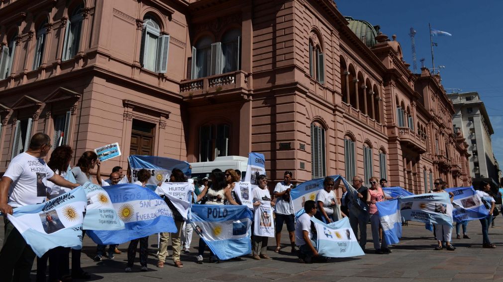 En Casa Rosada. Llegaron desde distintos puntos del país. (Archivo/Nahuel Ventura)