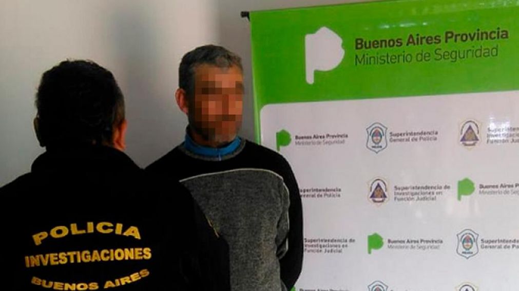 El hombre de 41 años fue detenido en su domicilio de Derqui.