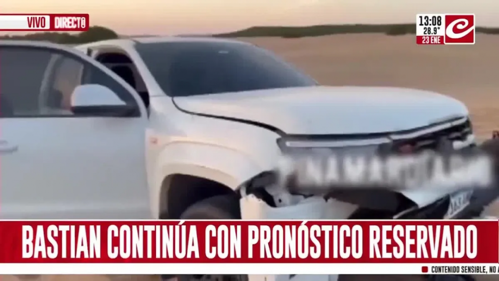 Bastián continúa con pronóstico reservado