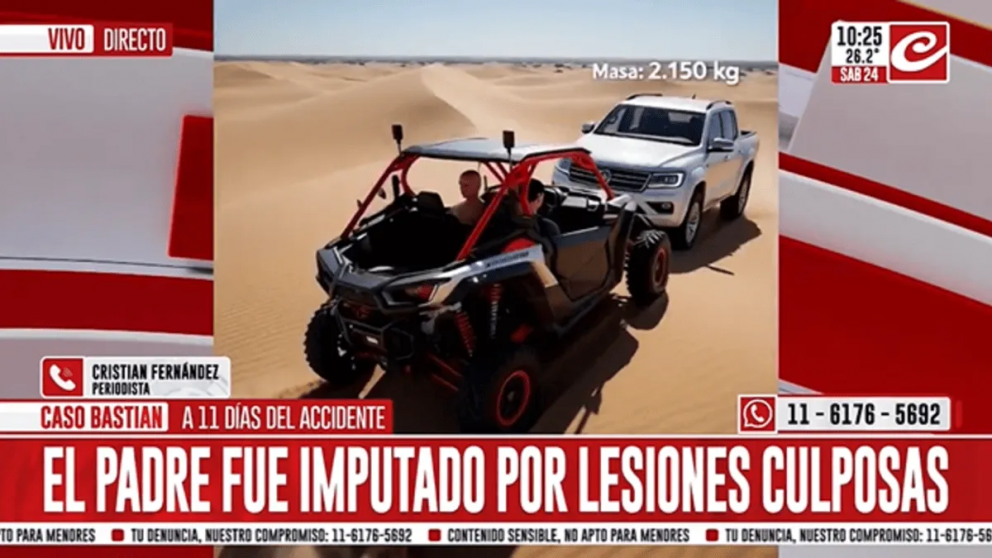 Tragedia en Pinamar: ¿quién es el culpable del accidente que dejó a Bastian peleando por su vida?
