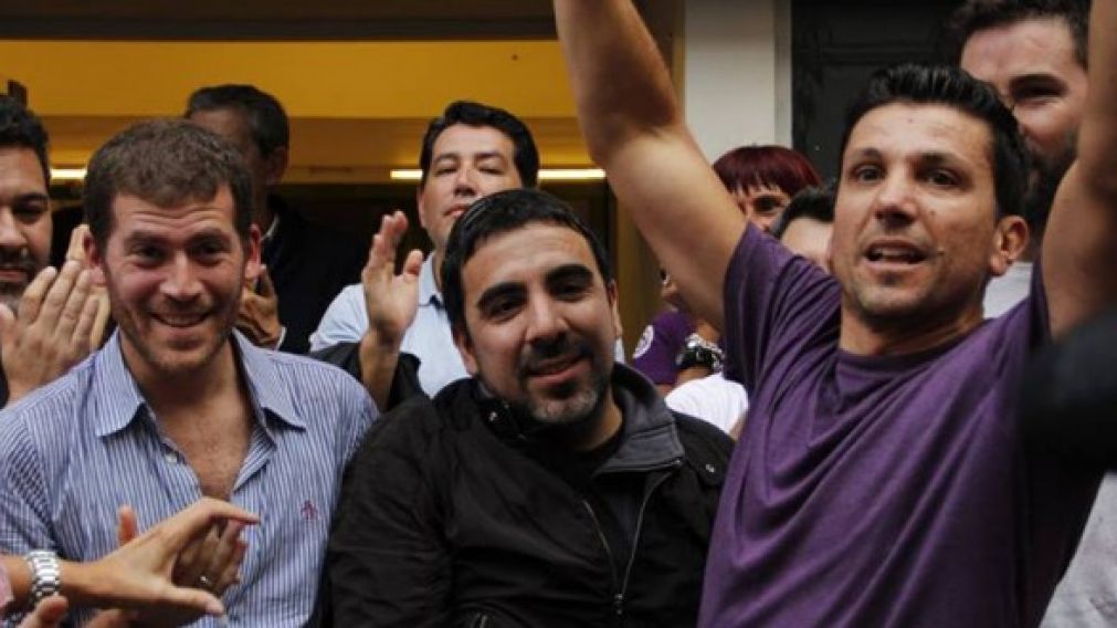 Juan Pablo Brey y todos los aeronavegantes celebraron el importante aumento.