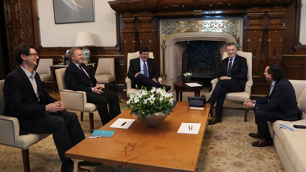 El presidente aseguró que trabajan en nuevos mecanismos de financiamiento para el sector (Presidencia).
