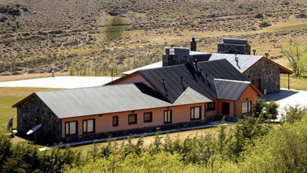 Esta es la propiedad de Lázaro Báez que esta siendo allanada. (@Julioac13)