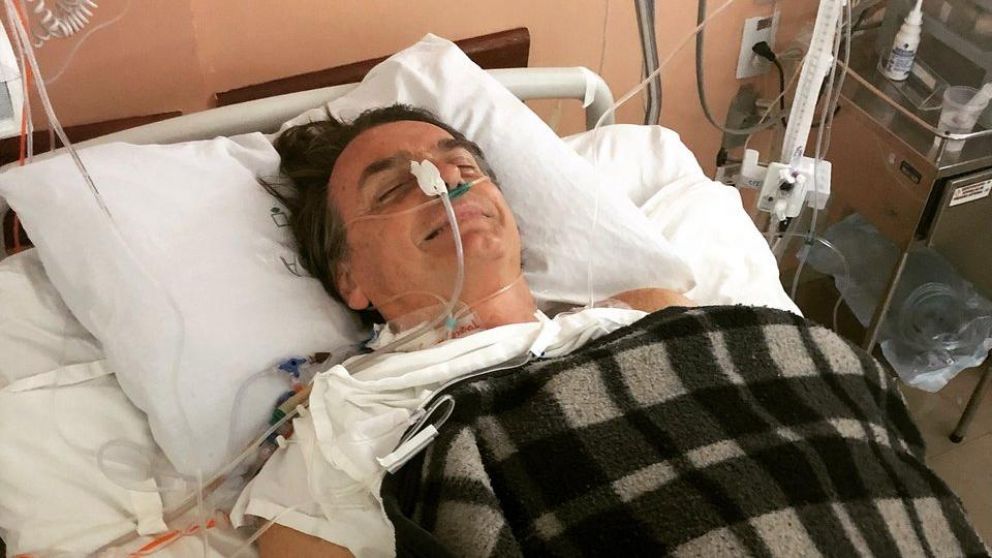 Habló desde el hospital.