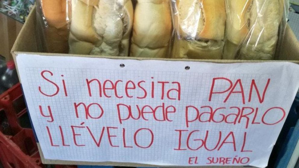 El famoso cartel que se hizo viral.