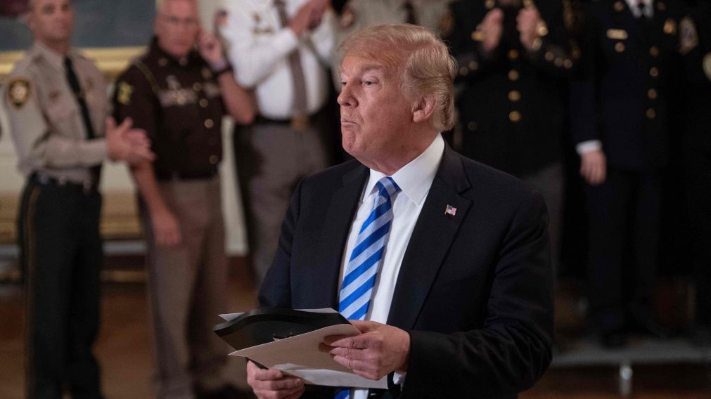 Trump le quitó importancia a la publicación (AFP).
