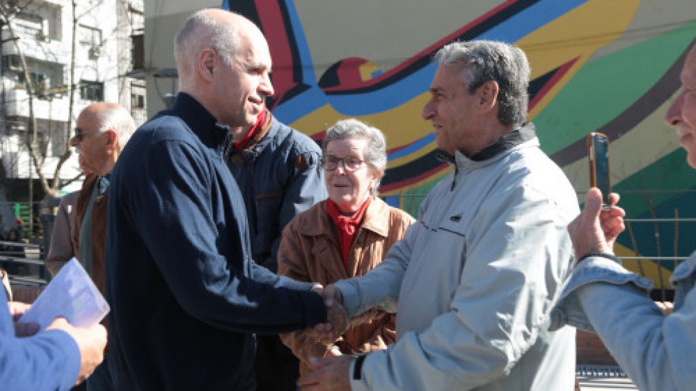 El jefe de gobierno porteño estuvo presente en la inauguración.