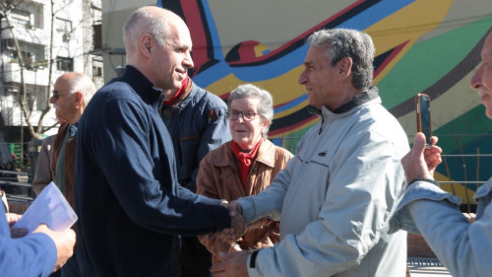 El jefe de gobierno porteño estuvo presente en la inauguración.