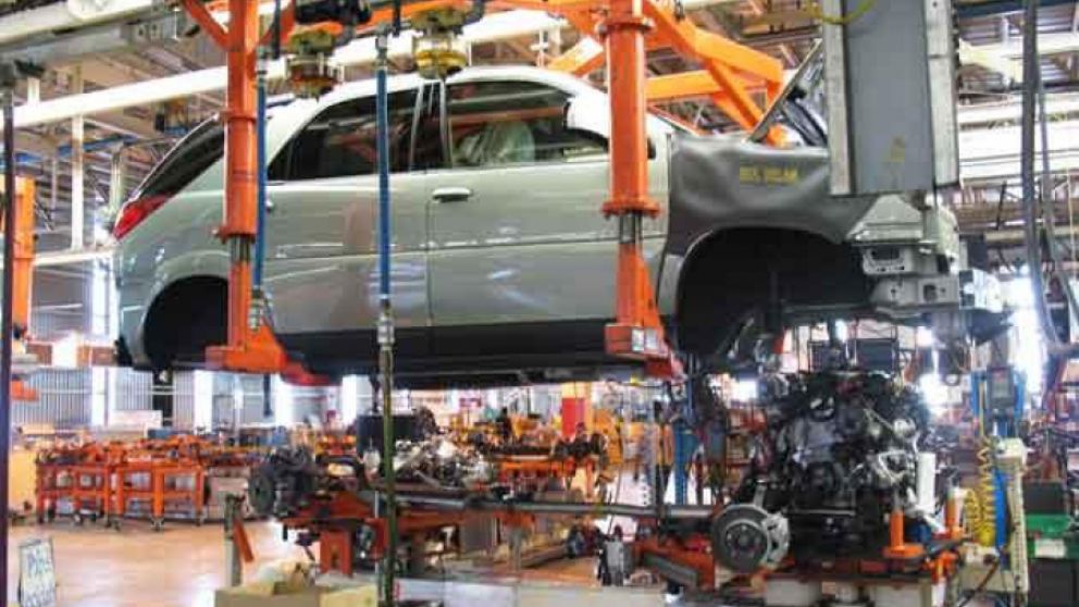 La industria, en franca baja.