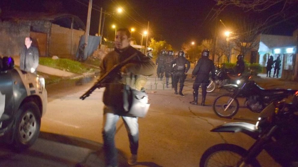 Los disturbios causaron la muerte de un menor (Diario Norte).