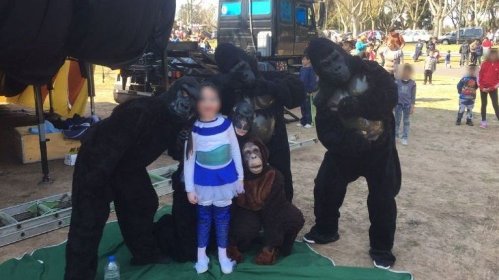 La Guardia Urbana Municipal de Rosario pensó que eran animales reales.