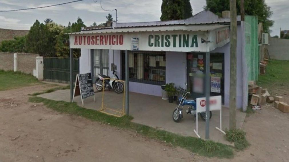 Este supermercado fue asaltado por la mujer policía y sus cómplices.