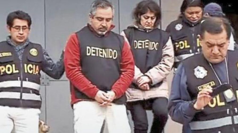 La pareja chilena detenida en Perú, podría recibir 25 años de cárcel (Gentileza USI)