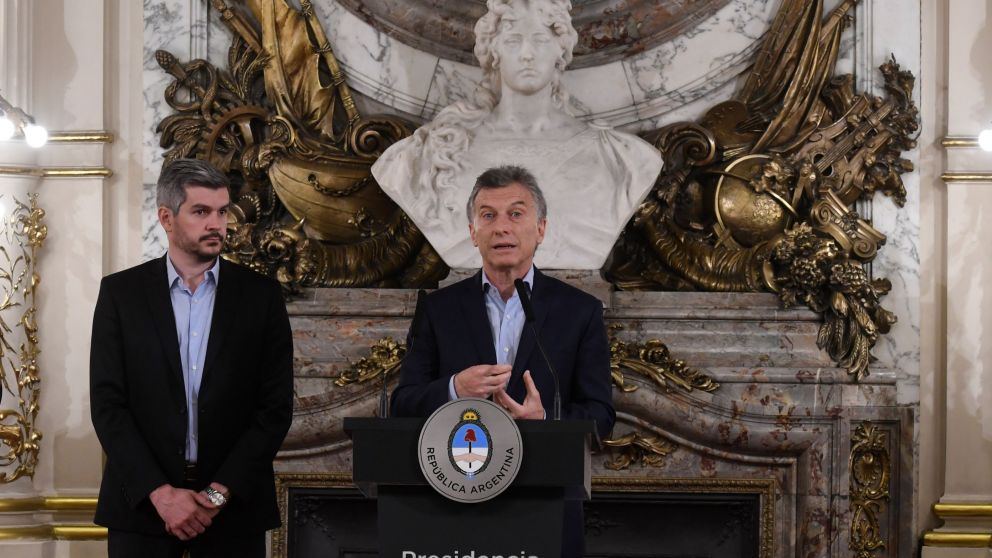 Macri sigue confiando en Marcos Peña, a pesar del ruido interno.
