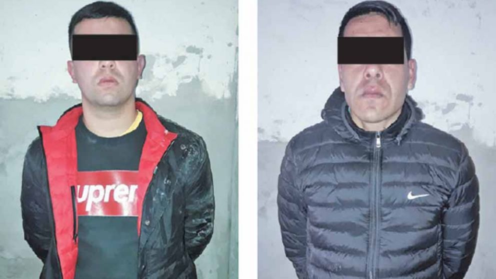 Los ex convictos detenidos tras cinematográfica persecución.