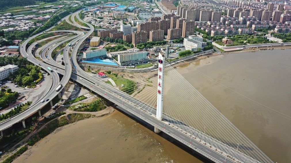El río donde se registró el llamativo fenómeno...