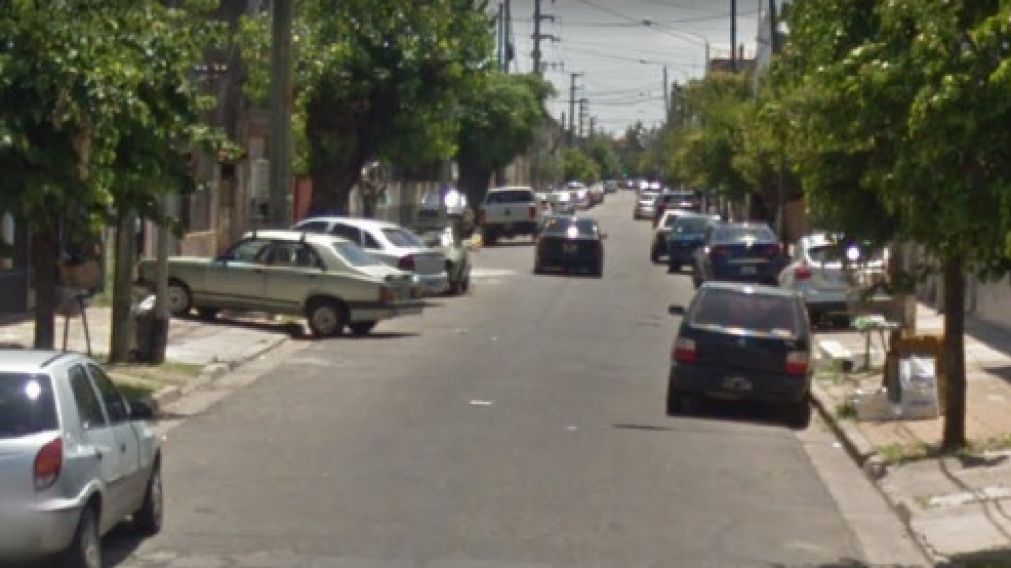 El dr�matico hecho comenz� en esta calle situada en el oeste del conurbano bonaerense.