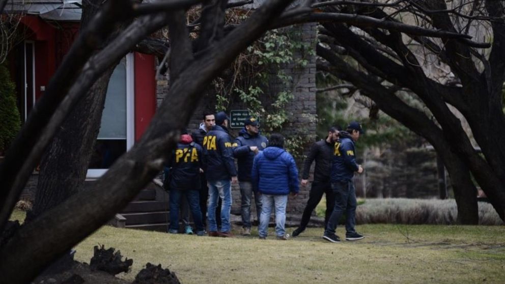 El domicilio de CFK, en el sur del país.