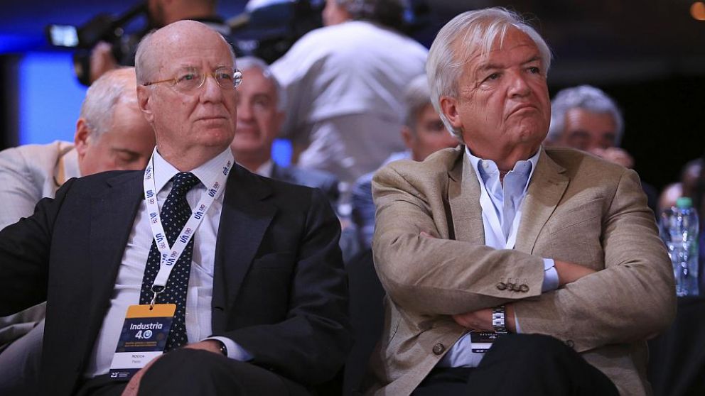Rocca y Betnaza. Directivos envueltos en el escándalo de coimas en Argentina, Brasil e Italia.