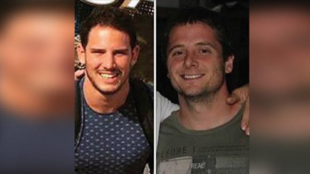 Las víctimas, Bruno Ferrando y Guido Julián.