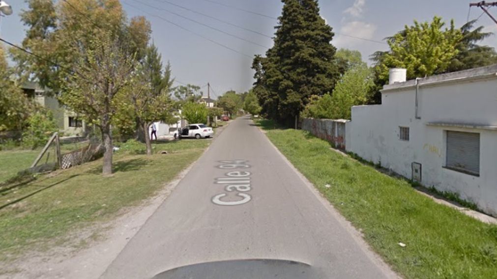 En esta calle de Berisso ocurrieron los hechos. (Google Street View)