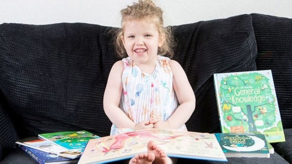 Ophelia sorprendió a sus padres con su prematura capacidad.