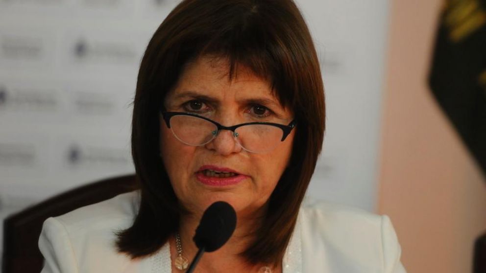 Bullrich hizo oficial la medida adoptada por el Ministerio de Seguridad.