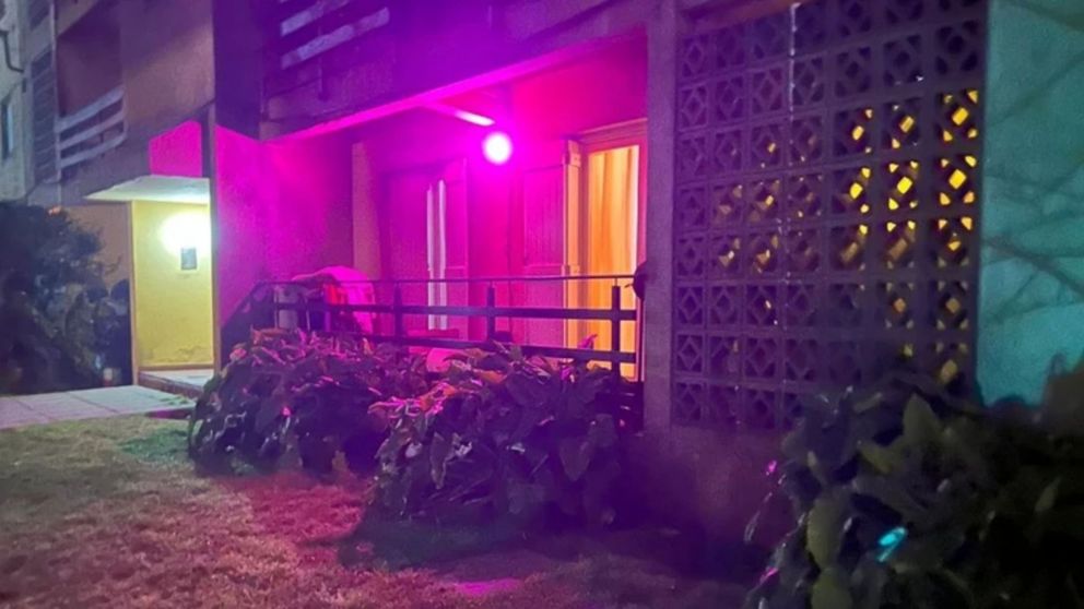 Uno de los lugares allanados.