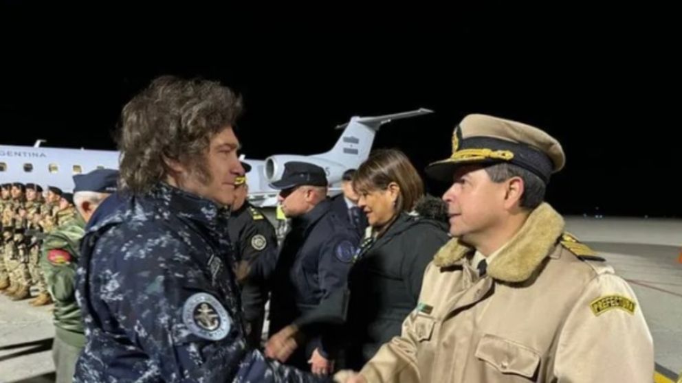 El Gobierno de Javier Milei aument� los salarios de los militares y los polic�as navales (Presidencia/Archivo).