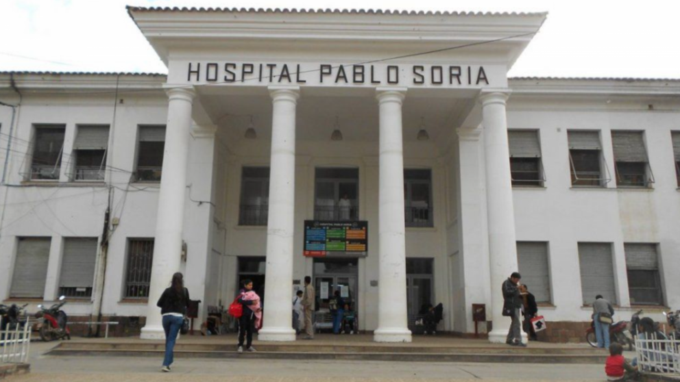 La víctima permanece internada en el Hospital Soria (Gentileza Ministerio de Salud de Jujuy).