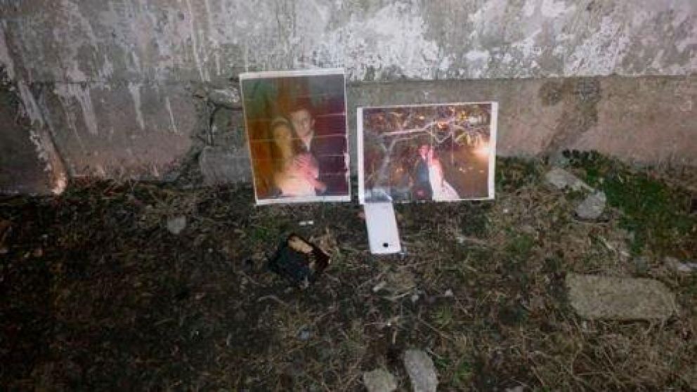 Esto es lo que encontró la policía en el lugar. (Gentileza 0221).