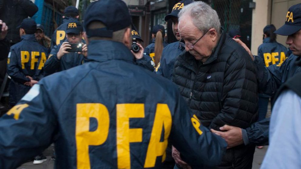 Carlos Wagner cuando estaba detenido.