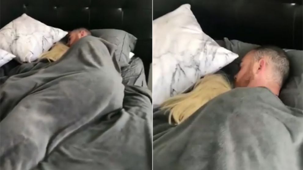 El hombre fue atrapado "in fraganti".