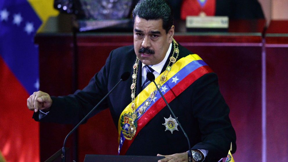 El presidente bolivariano habló por cadena nacional. (AFP)