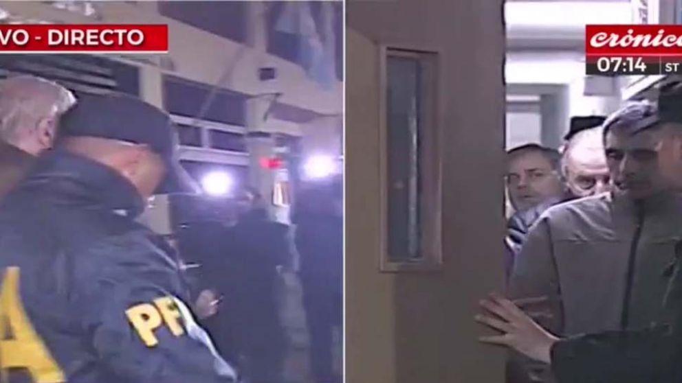 Coimas en obra pública: trasladaron a los detenidos a Comodoro Py