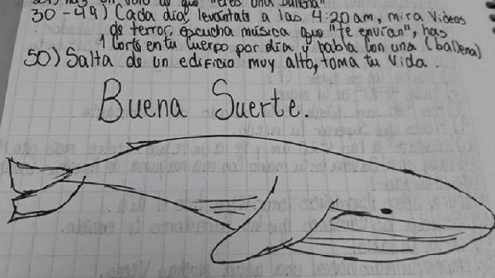El juego de la ballena azul se cobró varias víctimas alrededor del mundo.