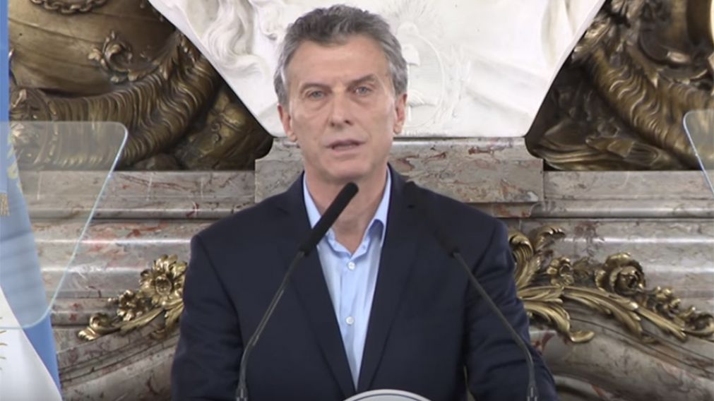 Mauricio Macri presentó el primer plan estatal para luchar contra la trata y explotación. (Captura de video)