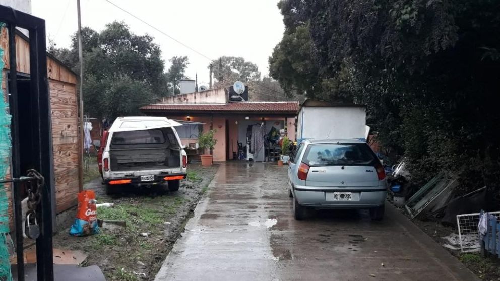 Acá vivía la oficial que fue asesinada por el asaltante.