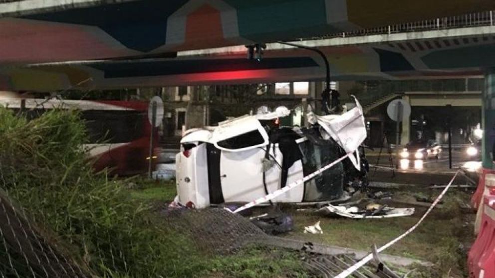El llamativo posteo suicida del pibe que "voló" con su auto desde la General Paz