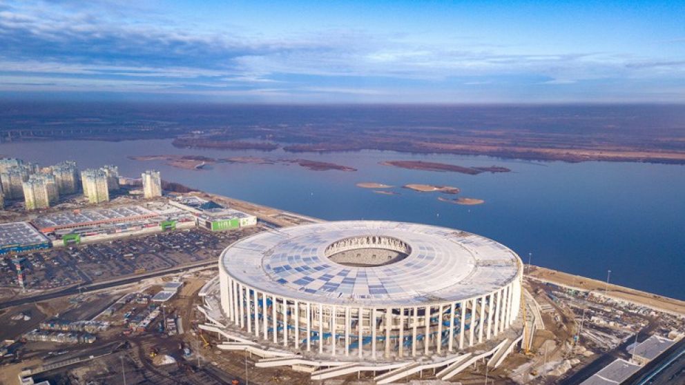 El estadio FC Olympiets fue uno de los usados durante el último mundial.