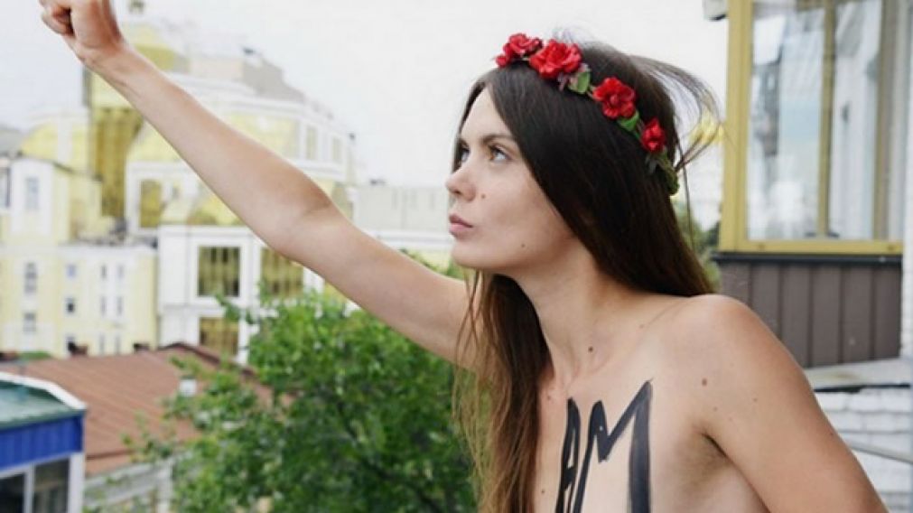 Oksana Shachko estaba alejada del movimiento y se dedicaba a pintar.