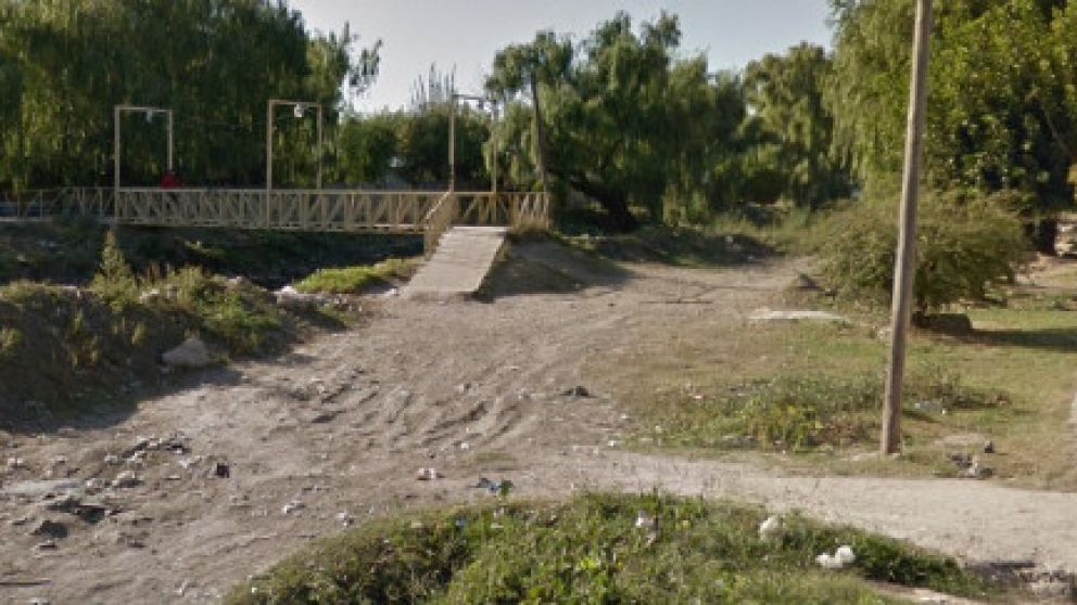 La infernal pueblada ocurrió en esta humilde zona, en el peligroso barrio La Matera.