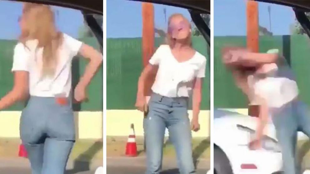 Aún se desconoce el estado de la mujer. (Captura).