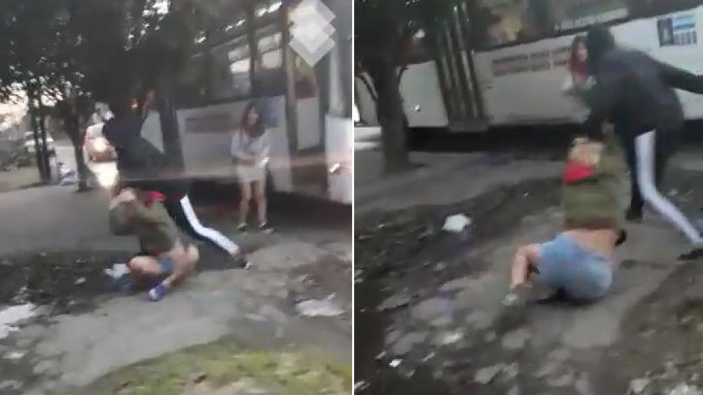 La agresora se llama Miriam Peralta, tiene 17 años.