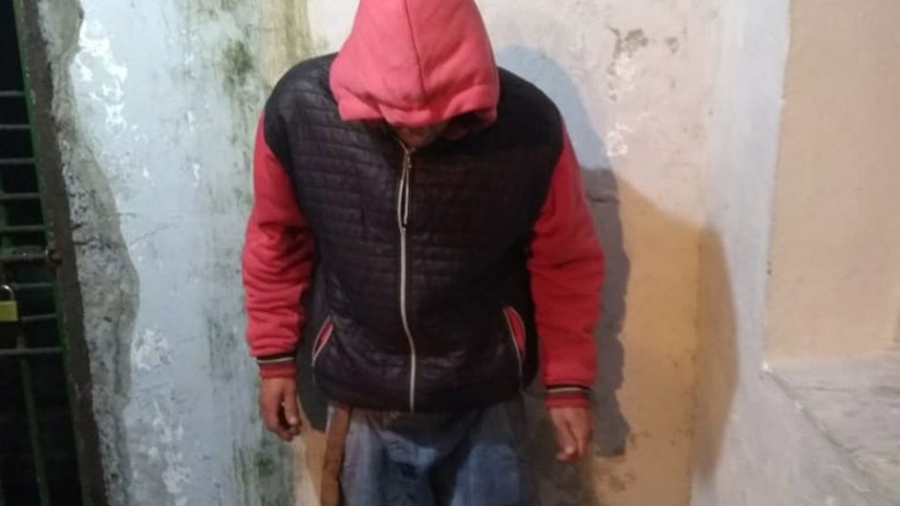 Este es el sujeto detenido como presunto homicida.