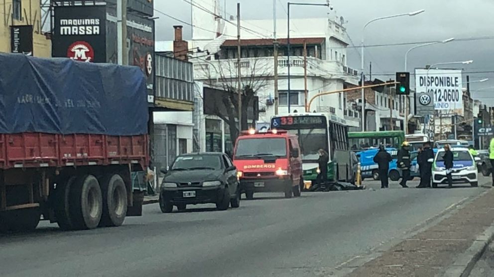 El tránsito se vio colapsado durante la mañana por el siniestro.