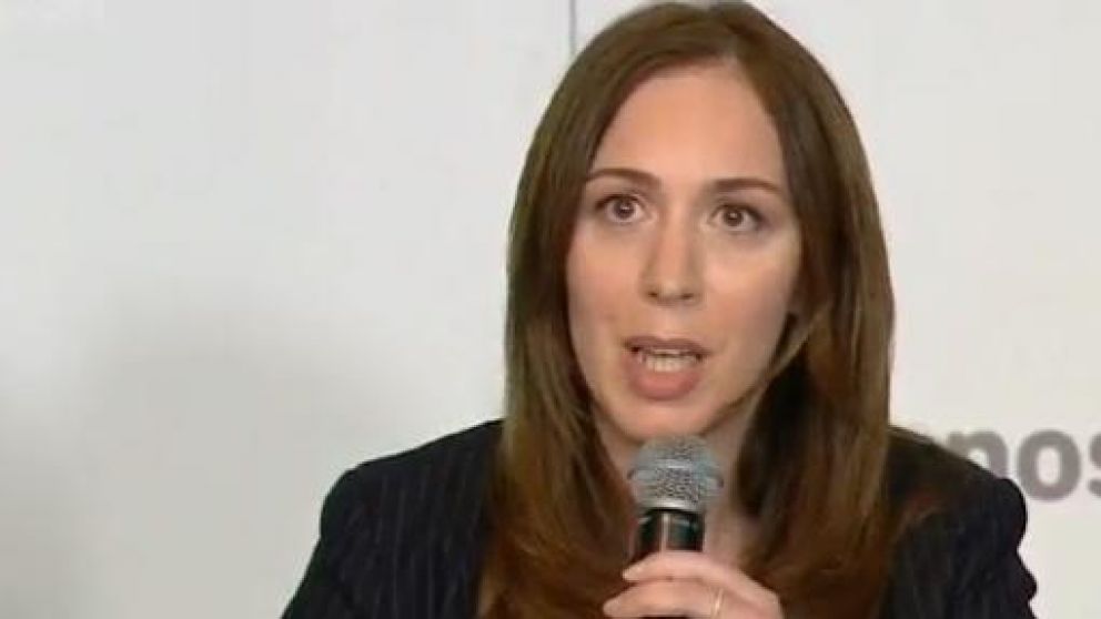 La Gobernadora habló en conferencia de prensa.